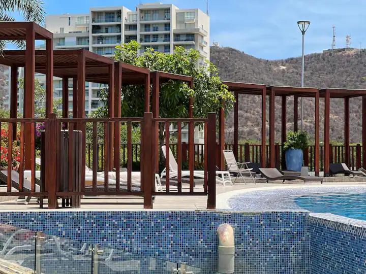 Apartamento Samaria Club Resort Санта Марта Екстериор снимка